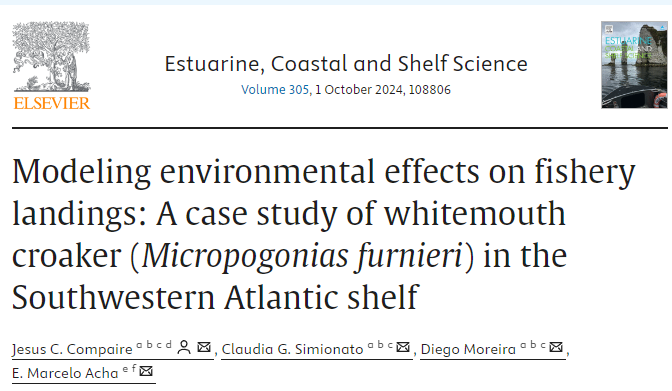 Modeling enviromental effects on fishery landings
